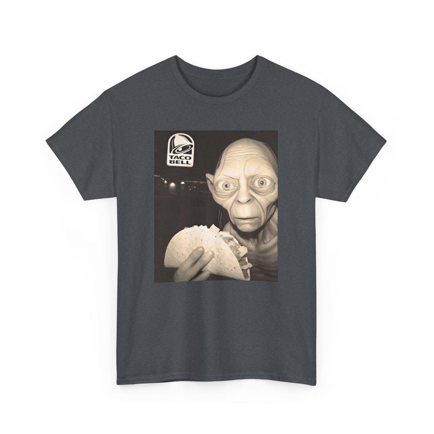 The Lord of the Rings Gollum Taco Bell T-Shirt LOTR tee