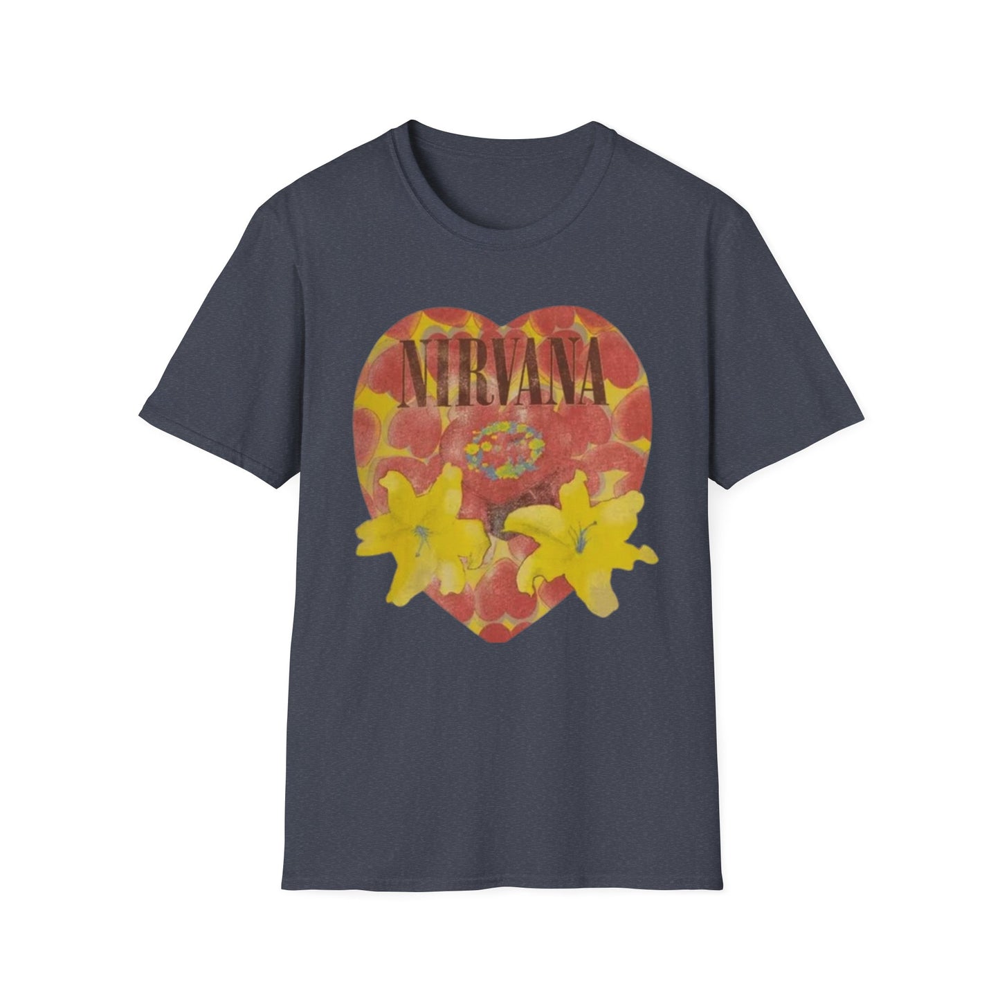 Vintage 90s Nirvana Heart Shaped Box T-Shirt 1993