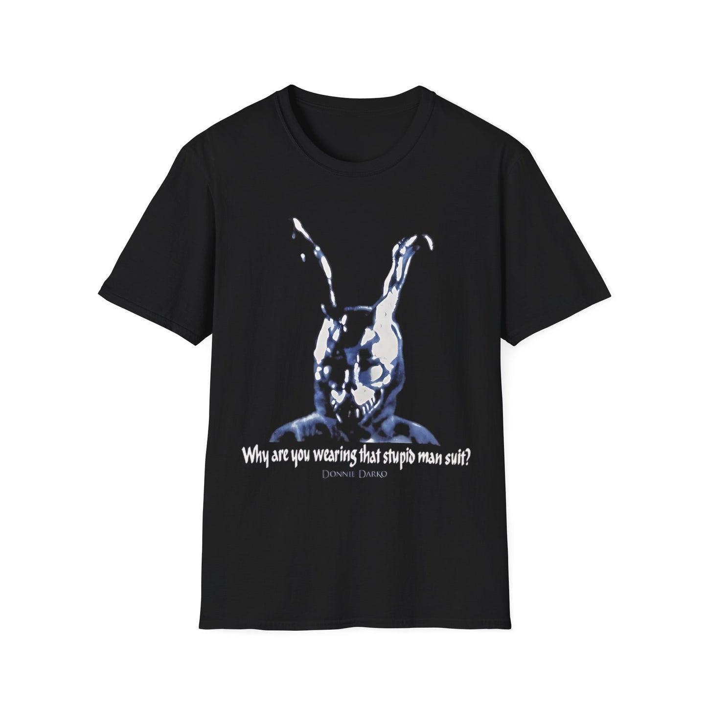 New Rare Donnie Darko Why Are You Wearing That Stupid Man Suit T-Shirt Vintage