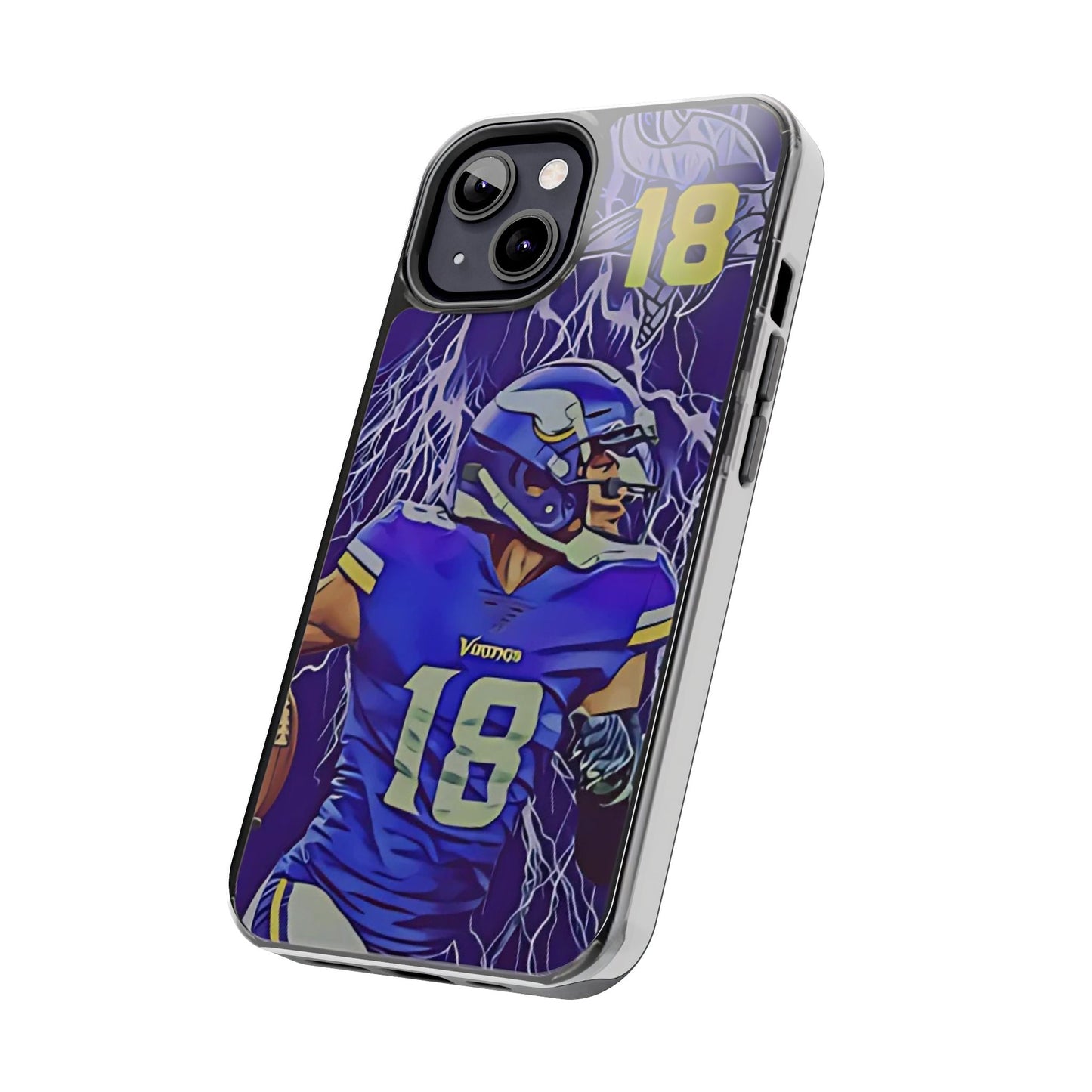 Justin Jefferson Minnesota Vikings iPhone cell phone Cases