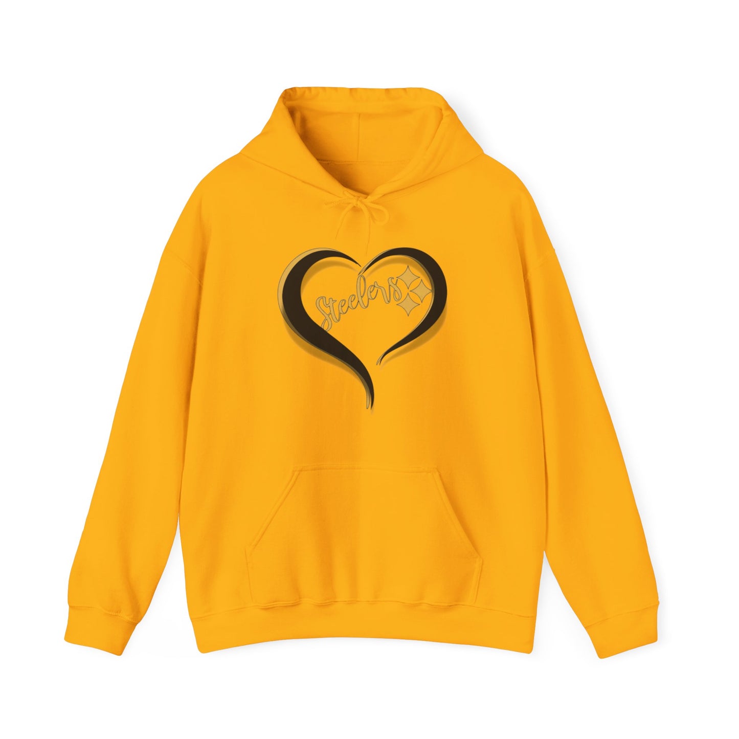 Pullover Hoodie Sweatshirt Heart Design